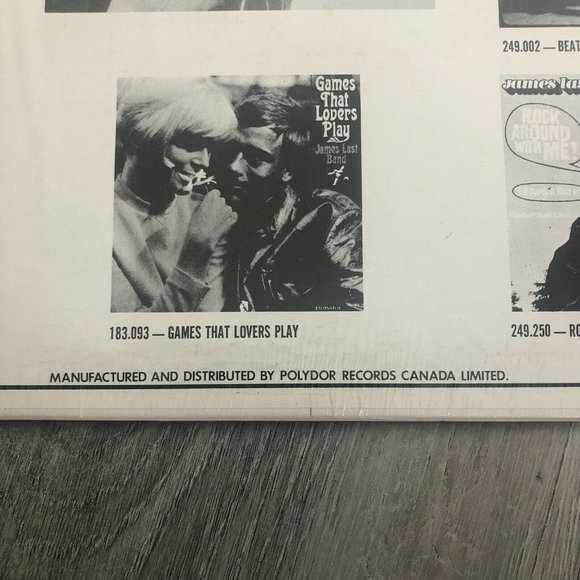 JAMES LAST - Non Stop Dancing 9 Vinyl LP 1x12" - Picture 9 of 9